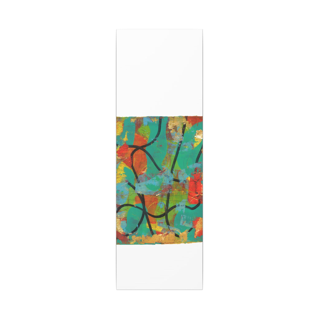 Abstract Tropical Color Splash Canvas