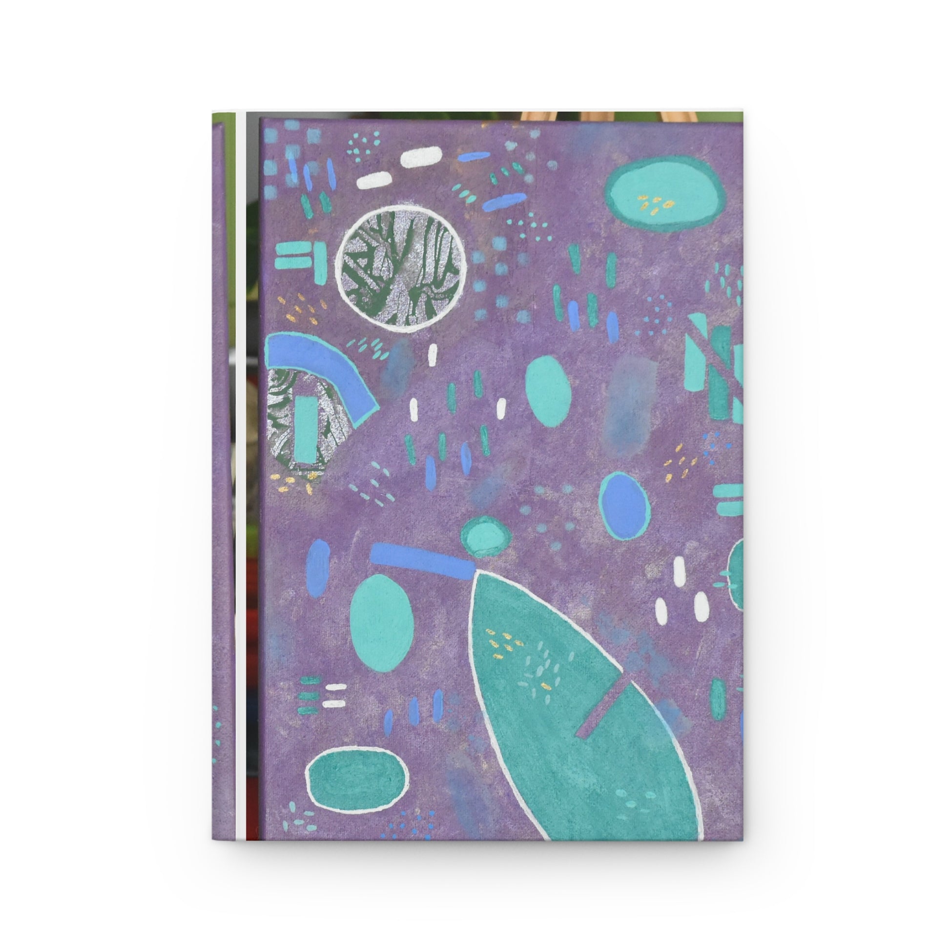 Artistic Hardcover Journal - Abstract Design for Creative Minds