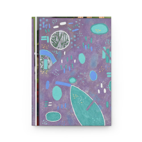 Artistic Hardcover Journal - Abstract Design for Creative Minds