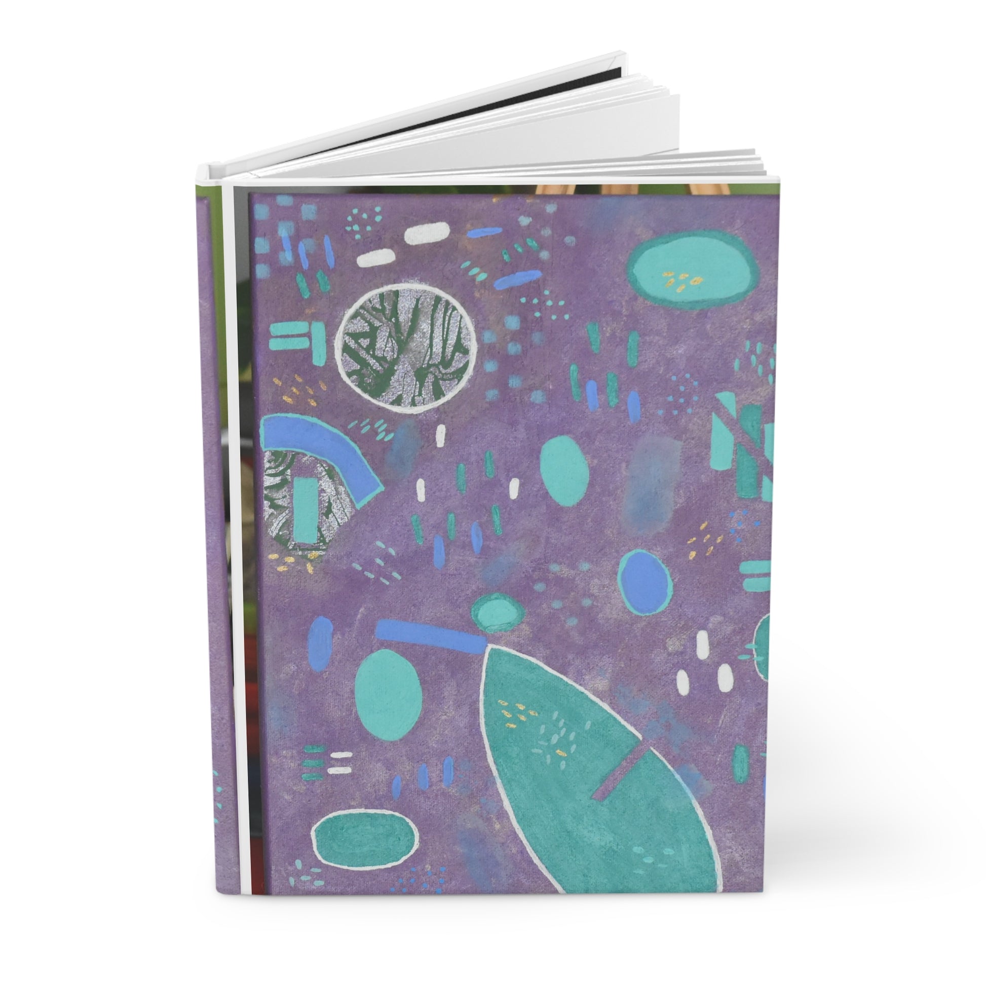 Artistic Hardcover Journal - Abstract Design for Creative Minds