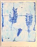 Leaves of Winter Monoprint